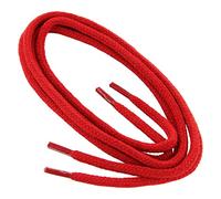 Collonil 1 Paar Schnürsenkel Kordel - rund - dick - Ø 3 mm Längen (120 cm, rot)