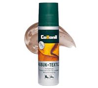 Collonil Nubuk + Textile cognac 100 ml - Farbpflege für Wildleder, Rauleder, Nubuk & Velours - Cognacfarbene Flüssig-Schuhpflege zur Farbauffrischung - Lederpflege Schuhe - Made in Germany