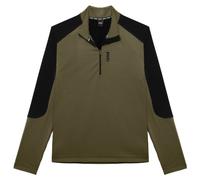 Colmar Active - Sweatshirt 8364 - Fleecepullover, Gr. S, oliv (Woodland/Black)