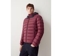 Colmar Daunen-Winterjacke mit abnehmbarer Kapuze (sportliche Steppjacke, sehr warm) browniebraun/navyblau Herren, Größe 52