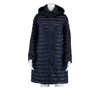 Colmar Daunenmantel mit abnehmbarer Kapuze (herbstliche Daunenjacke) navyblau Damen, Größe 42