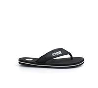 Colmar Herren-Hausschuhe Flip Flop Plain aus Stoff, schwarz, lässig, für alle Gelegenheiten, Frühling-Sommer 2022, Schwarz , 45 EU
