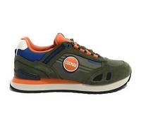 Colmar Unisex Travis Sport Colors Military Green-ORANGE-Blue 013 TG 44 Zapatillas, EU