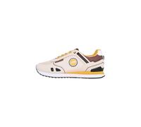 Colmar Unisex Travis Sport Colors Zapatillas, LT BEIGE-Ochre-Brown, 42 EU