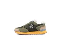 Colmar Unisex Travis Type Zapatillas, Military Green-LT Brown-LT Blue, 44 EU