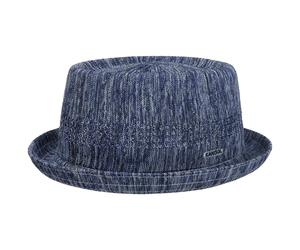 Color Burst Mowbray Pork Pie Stoffhut by Kangol blau L (58-59 cm)