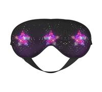 Color Stars Schlaf-Augenmaske, verstellbar, glatt, weich, Augenmaske, Schattierung, Augenbinde, Augenmaske für Ausruhen, Reisen