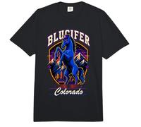 Colorado Blucifer Blue Horse Denver International Dia Legend Comfort Colors Adult Heavyweight T-Shirt