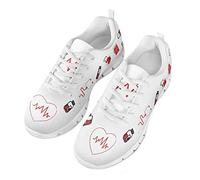 Coloranimal Gym Sport Damen Herren Air Mesh Laufschuhe Nette Krankenschwester Medizinische Muster Lässig DailyShoes Athletic Fashion Sneakers EU Größe 40