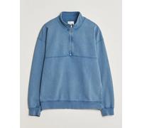 Colorful Standard Classic Organic Half-Zip Faded Indigo Blau L