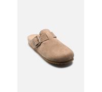 Colors of California - Clogs & Pantoletten Monocolor suede sabot - Beige - Größe 39