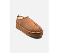 Colors of California - Clogs & Pantoletten Platform suede sheepskin sabot - Braun - Größe 38