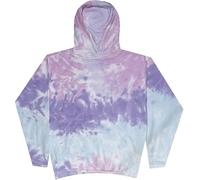 Colortone Unisex Batik Pullover 'Rainbow' | Hoodie Batik S - 3XL mit verschiedenen Mustern | Flower Power Kleidung Damen Herren aus Baumwolle | Handgefärbtes Batik Design | Cotton Candy, 3XL
