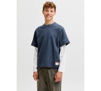 Colour Blocking Sweatshirt Boys 128 Blau