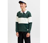 Colour Blocking Sweatshirt Boys 128 Grün