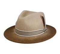 Colour Degrade Traveller Wollhut by Stetson beige-braun L (58-59 cm)
