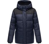 Colourblocking Winterjacke "Wikesh" Navy XL