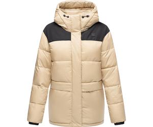 Colourblocking Winterjacke "Wikesh" Taupe M