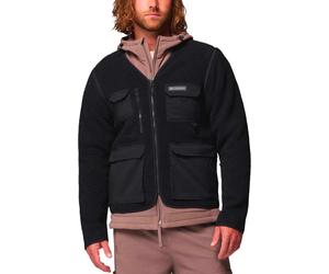 Columbia - ärmelloses wandelbares Fleece - Granite Point Convertible Fleece Black für Herren - Größe M - schwarz schwarz M