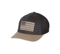 Columbia Ballkappe mit Baumflagge, hohe Krone, Unisex, für Erwachsene, Hai, britische Hellbraun, L-XL