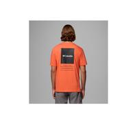 Columbia Barton Springs Short Sleeve Graphic Tee zing, black (859) S