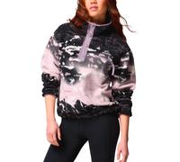 Columbia - Bedrucktes Fleece mit Halbdruck - Helvetia II Printed Cropped Half Snap Shale Prpl Sstrs Shl Prpl für Damen - Größe M - Rosa Rosa M