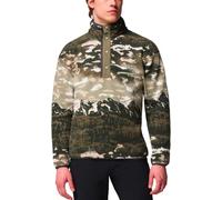 Columbia - Bedrucktes Fleece mit Halbdruck - Helvetia II Printed Half Snap Fleece Safari Sisters für Herren - Größe M - Khaki Khaki M