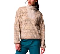 Columbia - Bedrucktes Fleece - Sequoia Grove Printed Half Zip Dark Stone Horizons für Damen - Größe M - Beige Beige M