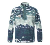 Columbia - Bedrucktes Halbdruck-Fleece - Helvetia II Printed Half Snap Fleece Crushed Blue Sisters für Herren - Größe XL - Blau Blau XL