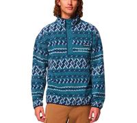Columbia Sportswear Bekleidung Helvetia II Printed Half Snap Fleece – Blau – Größe L