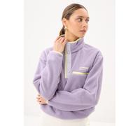 Columbia Fleecepullover Helvetia II Cropped Half Snap – Damen M – ShalePurple/LavenderPearl/CitronHaz