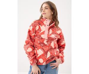 Columbia - Bekleidung Helvetia™ II Printed Cropped Half Snap - Orange - Größe XL
