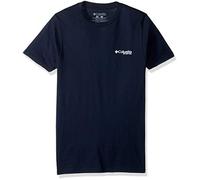 Columbia Bekleidung PFG-Grafik-T-Shirt für Herren, Blau (Colombia Navy/Nation), Größe XL
