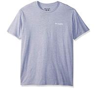 Columbia Bekleidung PFG-Grafik-T-Shirt für Herren, Grau (Grey Heather/Nation), Größe L