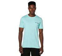 Columbia Bekleidung PFG-Grafik-T-Shirt für Herren, Hellblau (Gulf Stream/Biber), Größe L