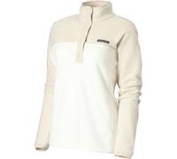 Columbia Benton Springs 1/2 Snap II Damen Pullover weiss Größe L Camping Atmungsaktiv