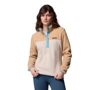 Columbia - Women's Benton Springs 1/2 Snap Pull Over II - Fleecepullover, Gr. XXL, beige (DarkStone/Canoe/VintageBlue)