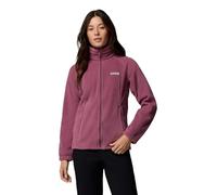 Columbia Benton Springs Fleecejacke für Damen, durchgehender Reißverschluss, Antikmalve, Größe XL