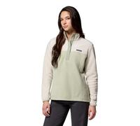 Columbia Benton Springs Half Snap II Fleecejacke für Damen, Safari/Dark Stone, XS