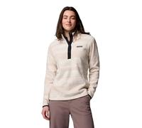 Columbia Fleecejacke Benton Springs Printed Half Zip Damen Beige/Weiß XL