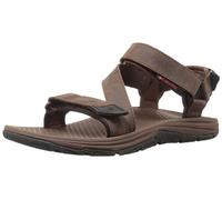 Columbia Big Water Leather, Herren Sandalen Trekking- & Wanderschuhe, Braun (Tobacco, Super Sonic), 46 EU
