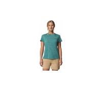 columbia bluebird canyon blau technisches t shirt damen