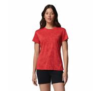 COLUMBIA Bluebird Canyon II SS Crew Damen | POPPY RED, FLORAGE JACQUARD | S