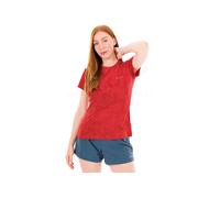 Columbia Bluebird Canyon II Short Sleeve Crew poppy red, florage jacquard (606) L