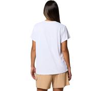 Columbia BlueVista Hill Crew Damen T-Shirt, weiß L