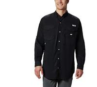 Columbia Bonehead Langarm-Angelshirt für Herren, Schwarz, Größe 3XL