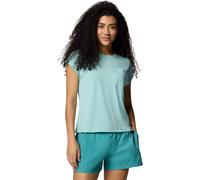 Columbia Boundless Trek Damen T-Shirt, grün XL