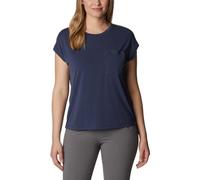 Columbia BOUNDLESS TREK SHORT SLEEVE TEE Damen T-Shirt, blau, größe S