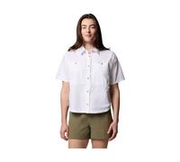Columbia Brea Falls Woven Short Sleeve white (100) M