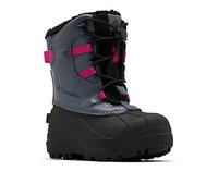 Columbia Bugaboot Celsius Winterstiefel für Kinder, Grau (Graphite x Wild Fuchsia), 25 EU